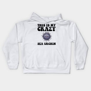 Sea urchin Birthday Funny & humor Sea urchins Cute & Cool Art Design Lovers Kids Hoodie